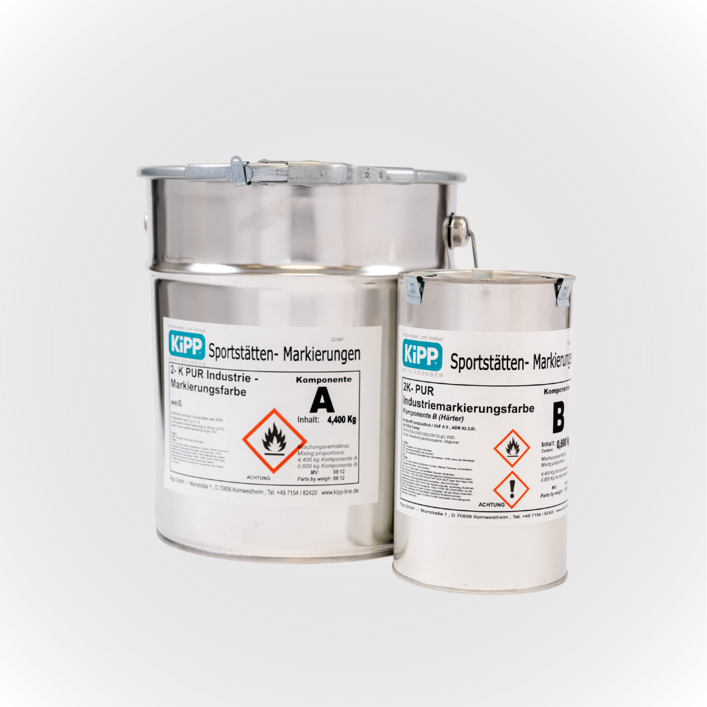 KIPP 2K PUR-Industriemarkierungsfarbe inkl. Härter